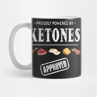 Powered by Ketones Low Carb Diet Mug